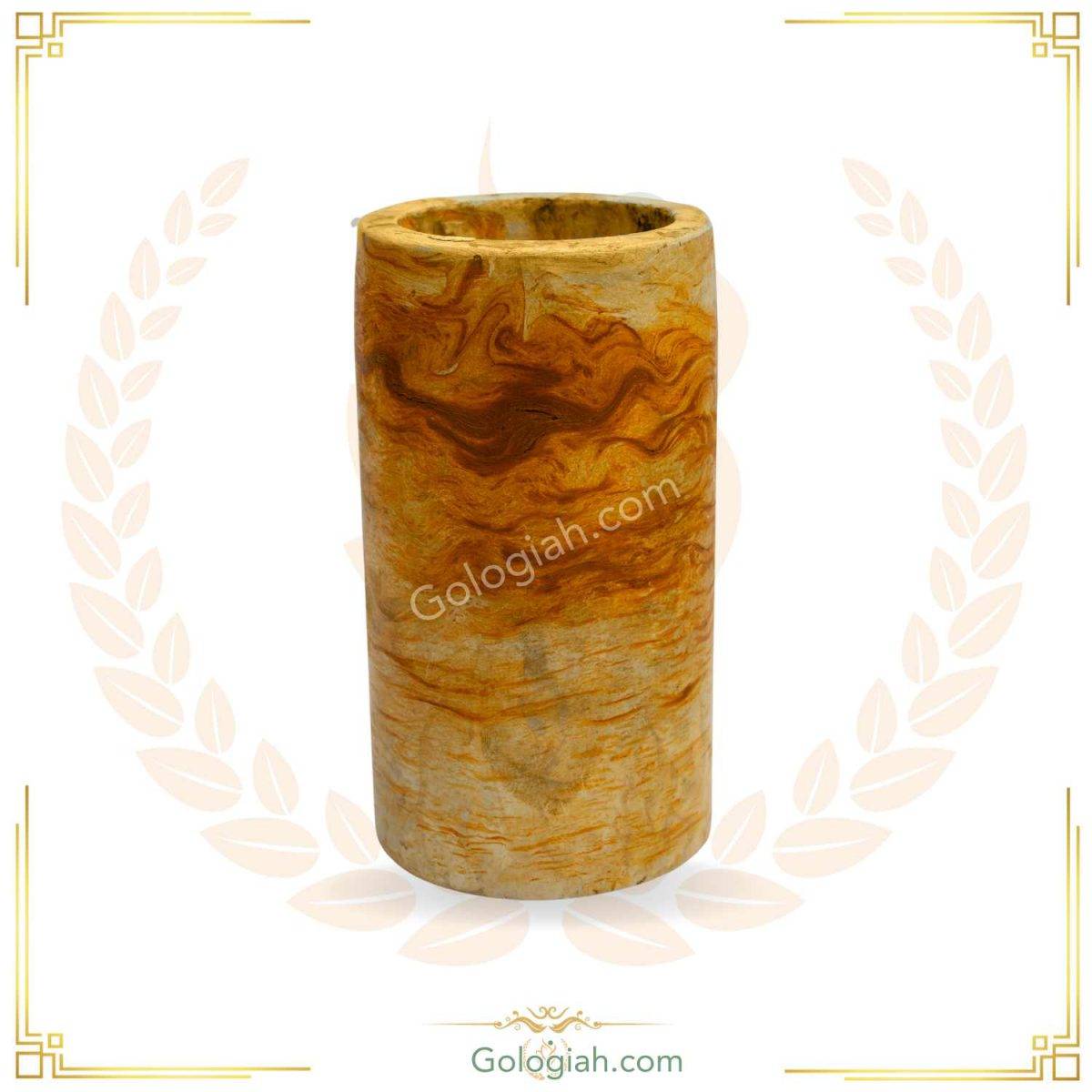 گلدان طرح سنگ استوانه ای