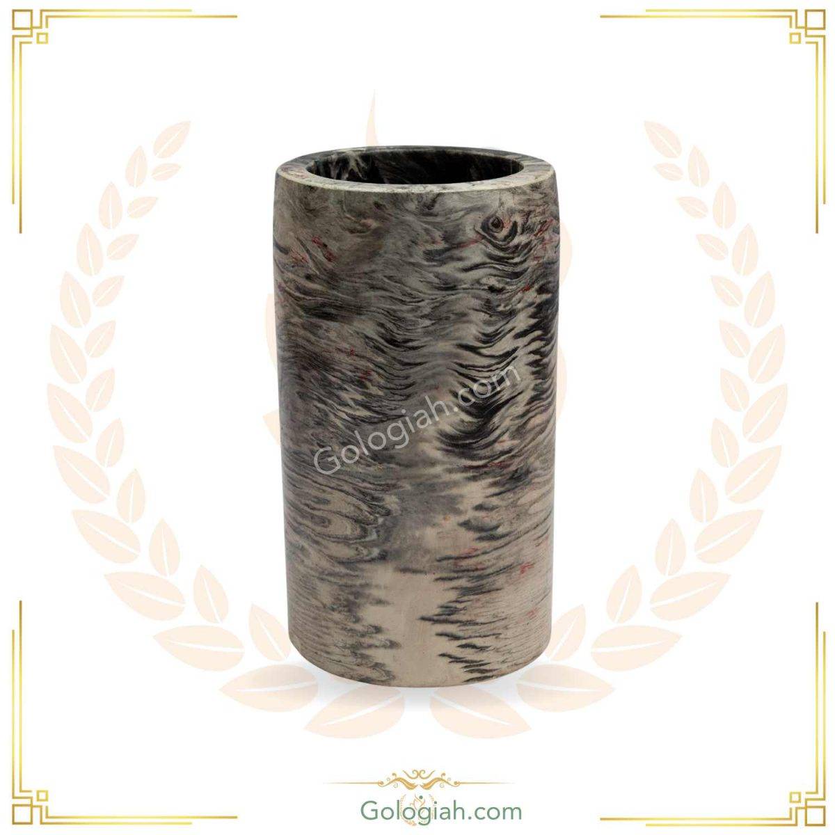 گلدان طرح سنگ استوانه ای