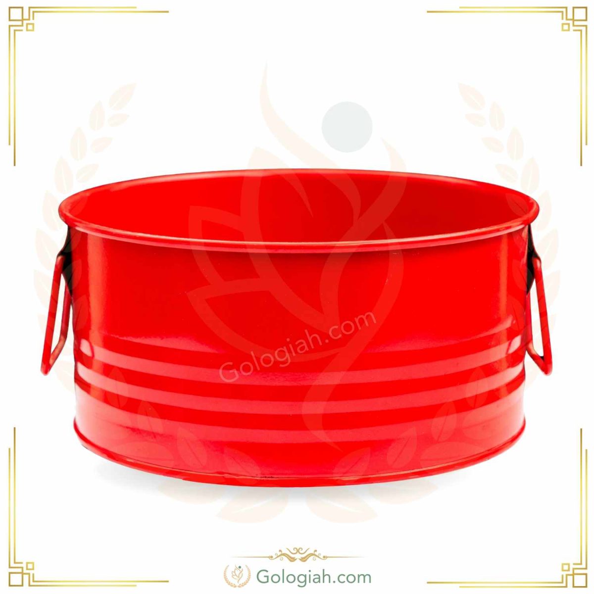 گلدان فلزی کوتاه و بلند دسته دار