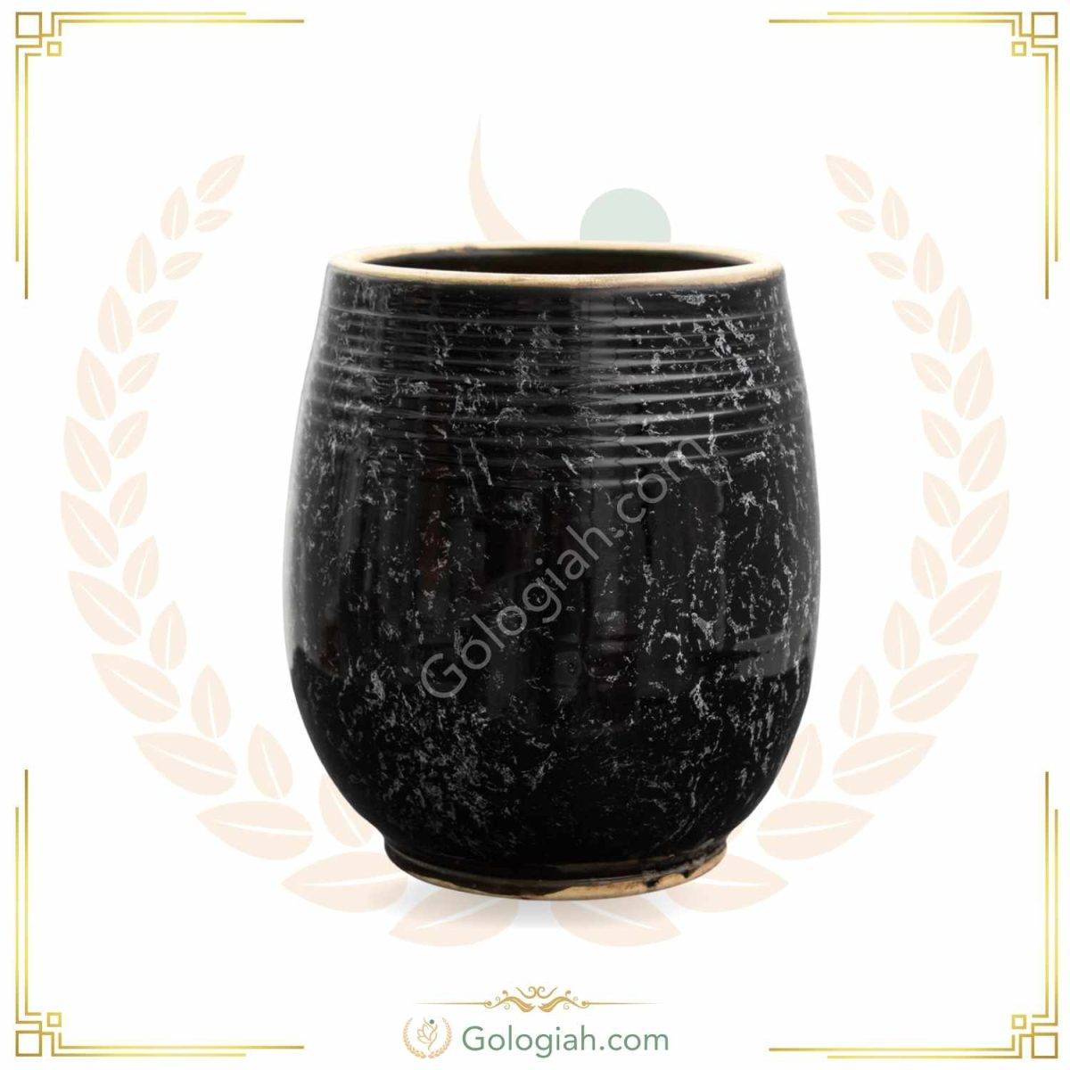 گلدان خمره ای و دیگچه ای