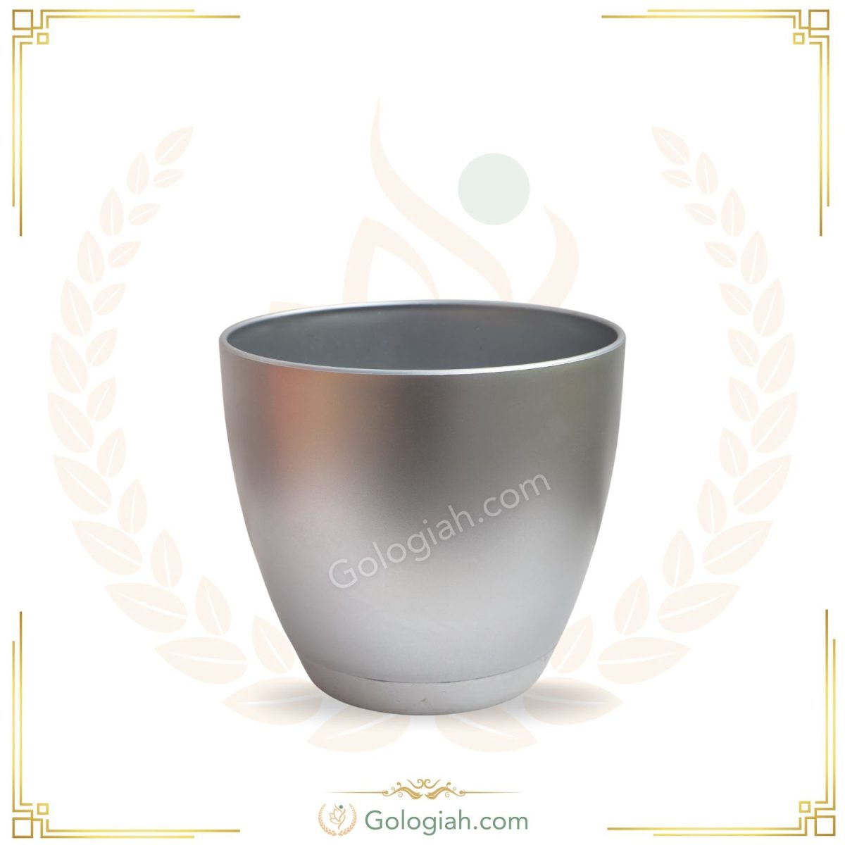 gologiah - light vase گلدان پلاستیکی میکا گرد - Image 4