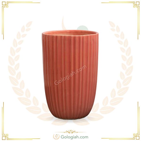  گلدان سرامیک خیاری رنگی